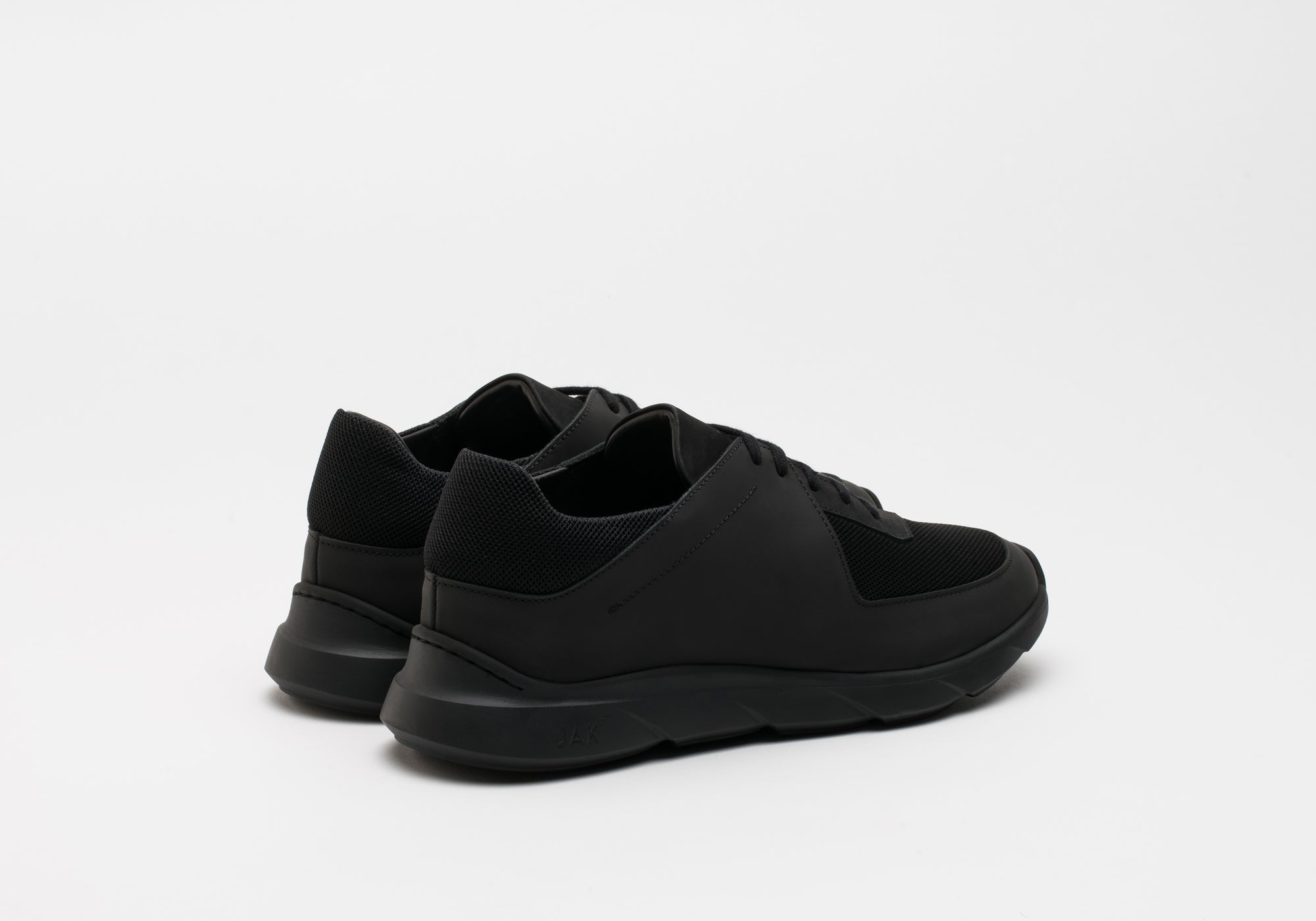 JAK G3 Black sneakers cuir noir mixte