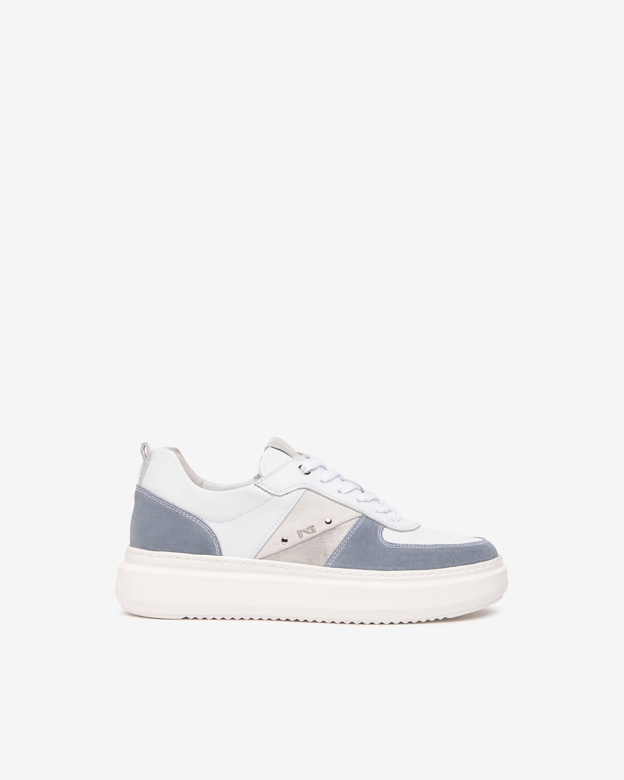 Nerogiardini Sneakers Femme Cuir Sneakers Velours 4 cm