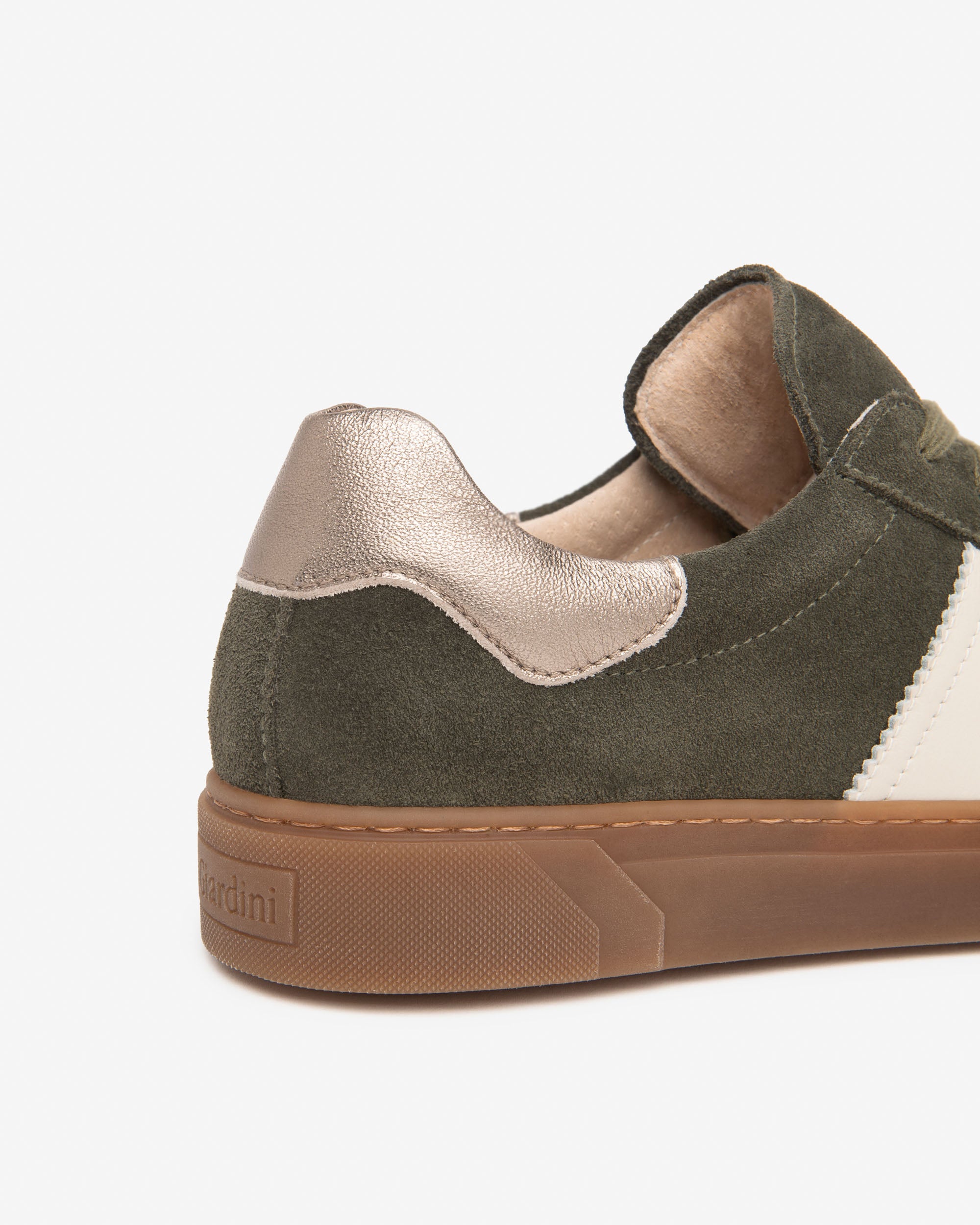 NeroGiardini Sneakers Femme Daim Cuir Lacets