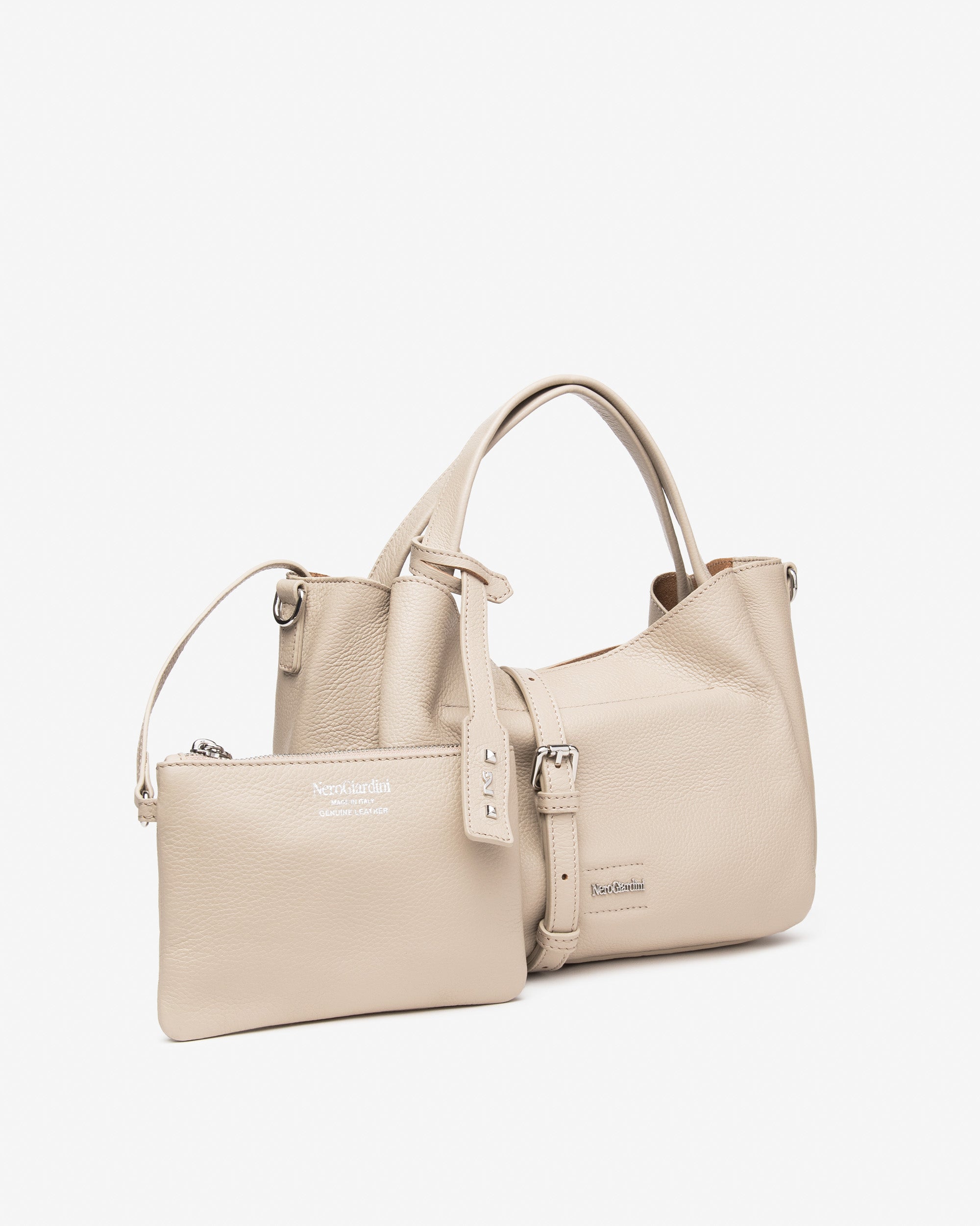 NeroGiardini Besace Femme en Cuir sac hobo PZ