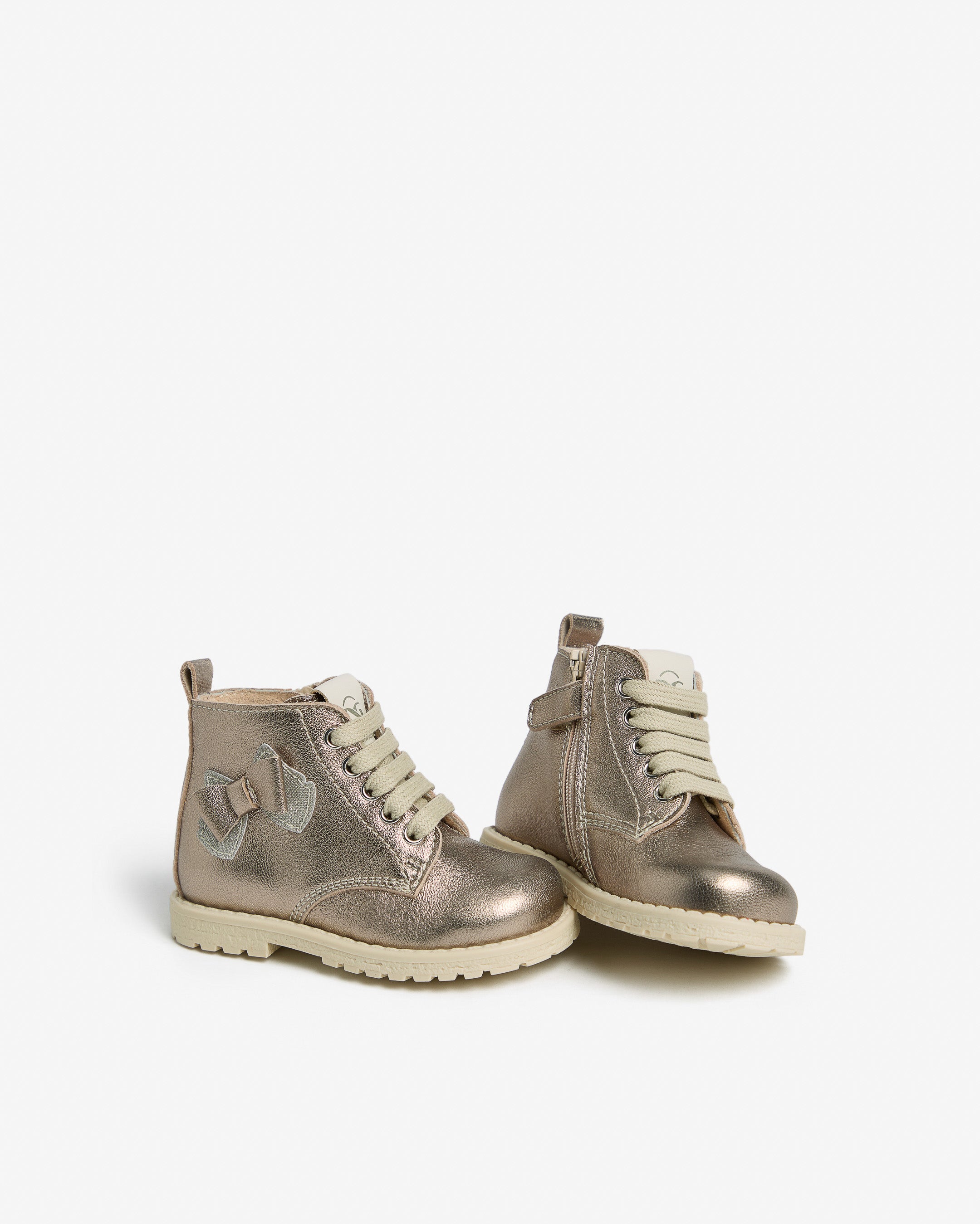 Nerogiardini Bottines Junior Fille Cuir Motardes