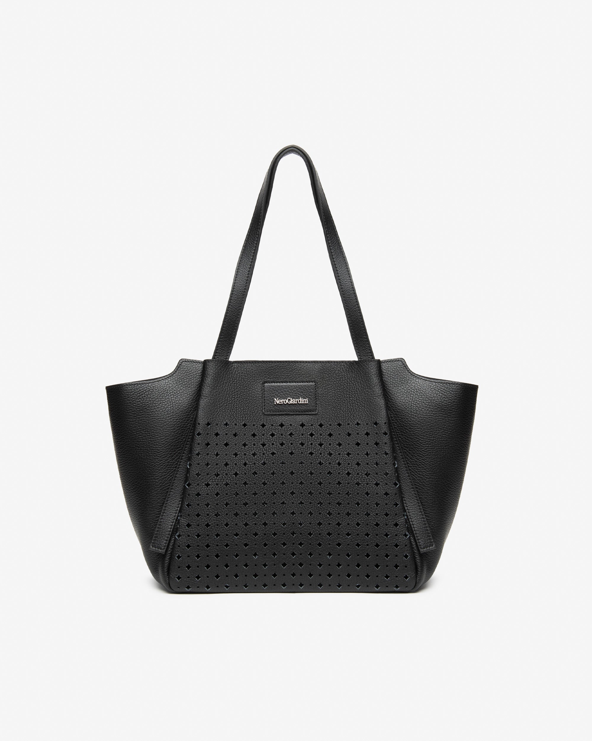 NeroGiardini Tote Bag Cuir Femme Porté Épaule