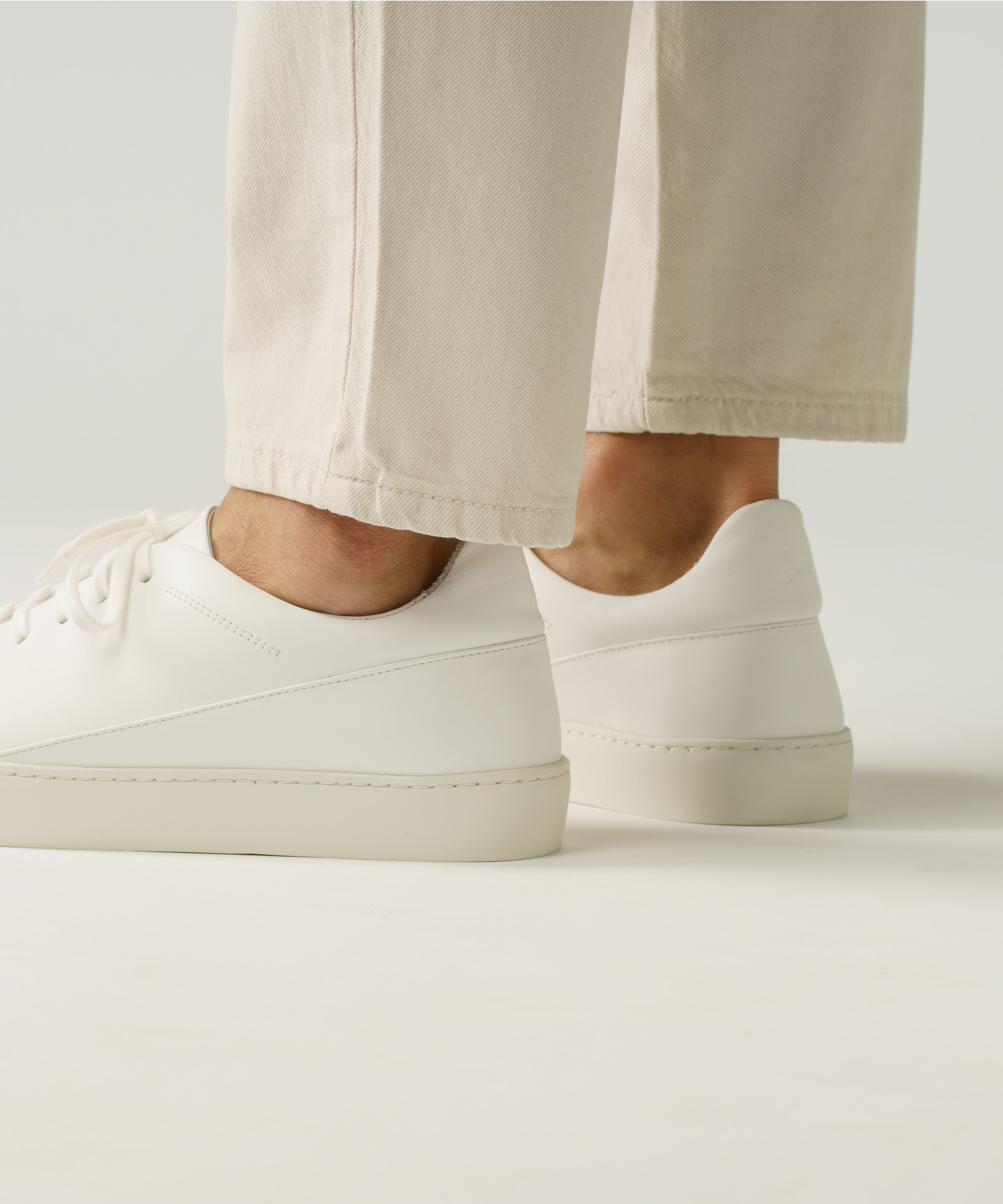 JAK Mercury II Sneakers White Cuir Blanc