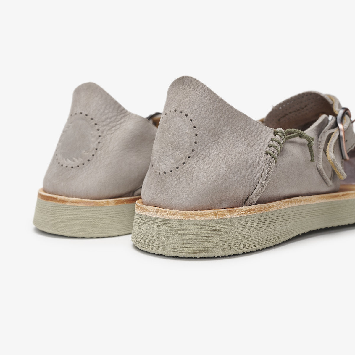 Satorisan Benirras sandales cuir Rocky Grey