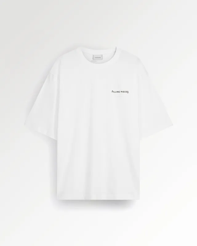 Filling Pieces T-Shirt Boxy t-shirt coton blanc
