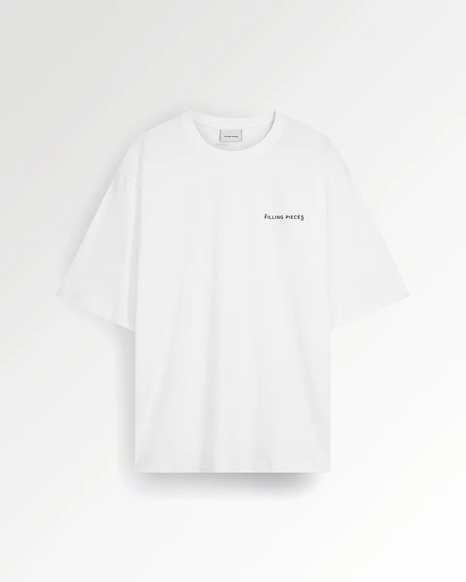 Filling Pieces T-Shirt Boxy t-shirt coton blanc