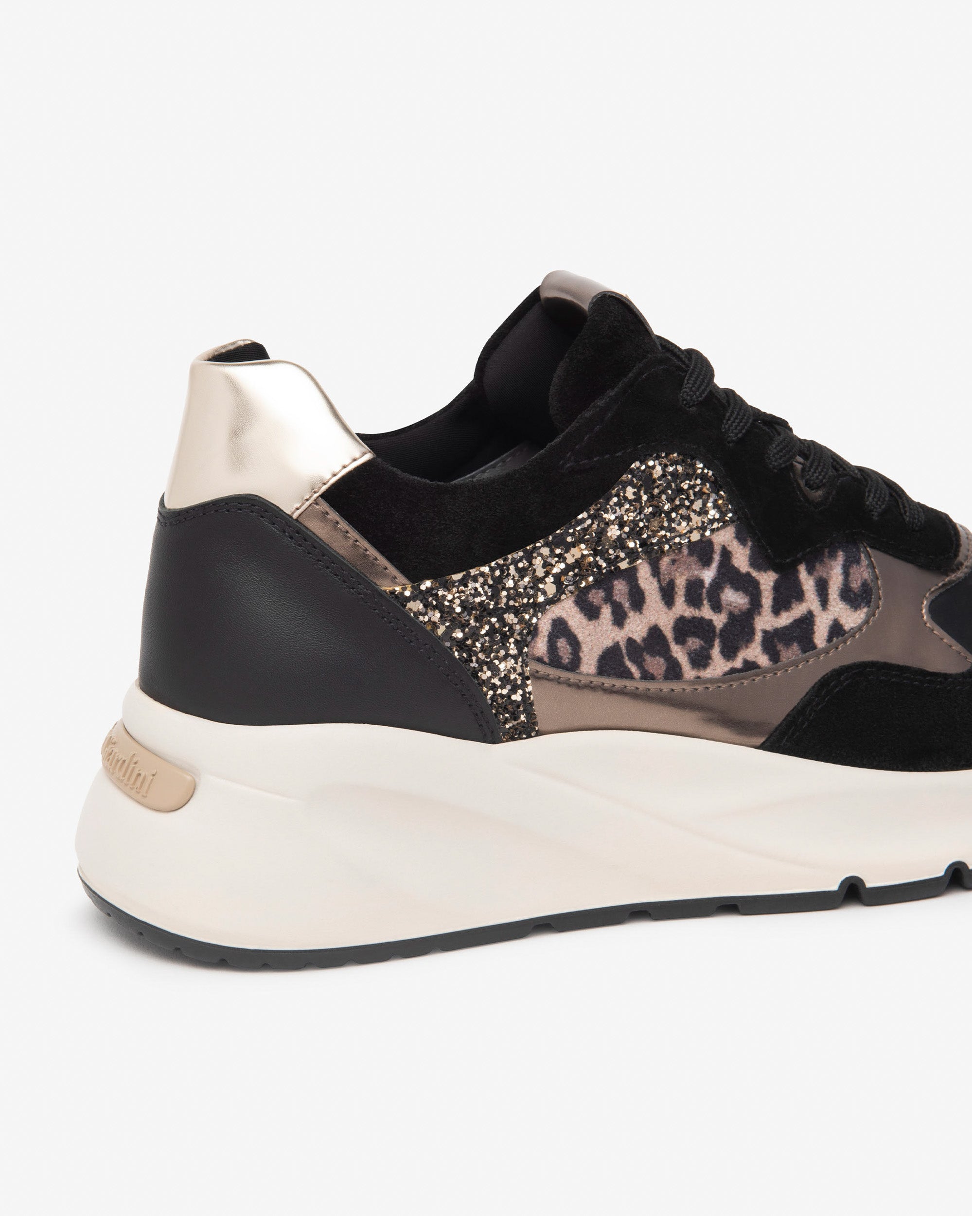 NeroGiardini Sneakers Femme Cuir Velours Tendance