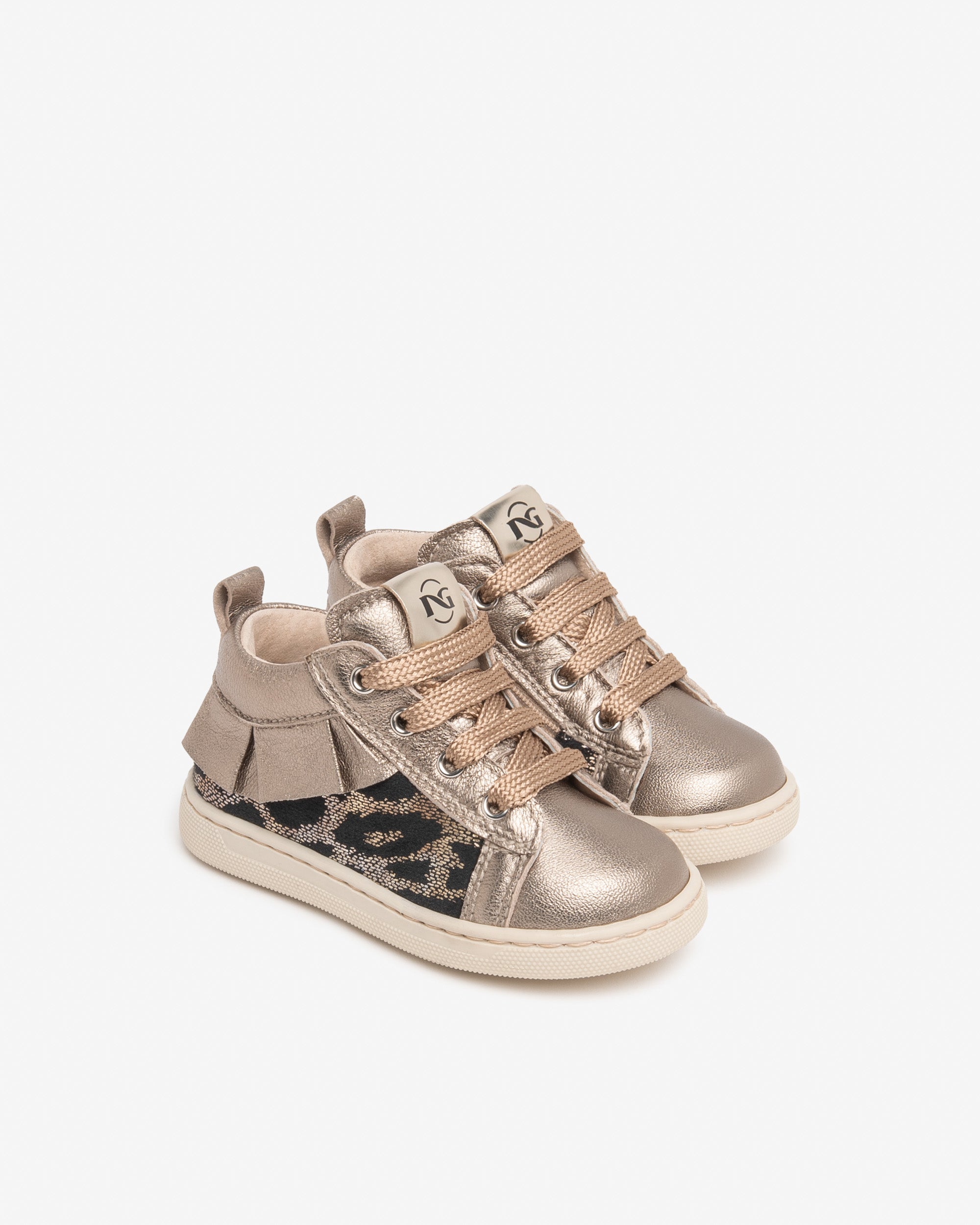NeroGiardini Sneakers Junior Fille Cuir Pointure 19 Léopard