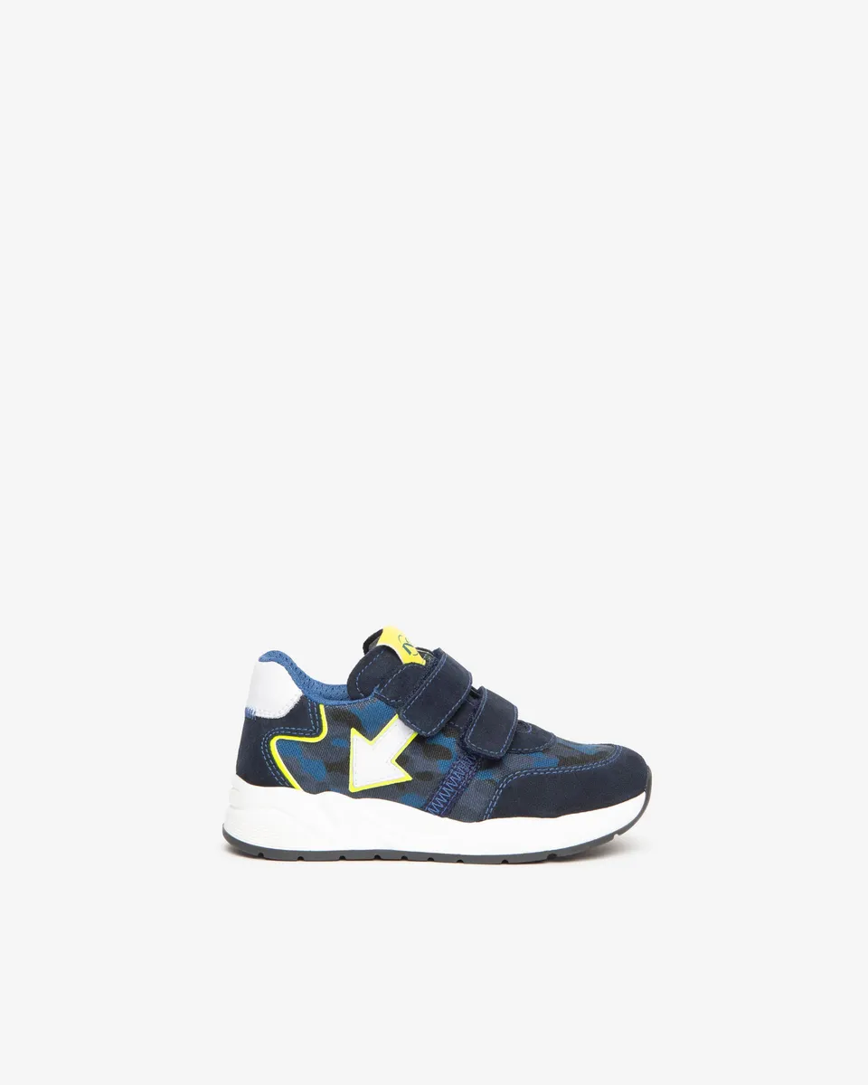 NeroGiardini Sneakers Kids Garçon Velours Camouflage 29