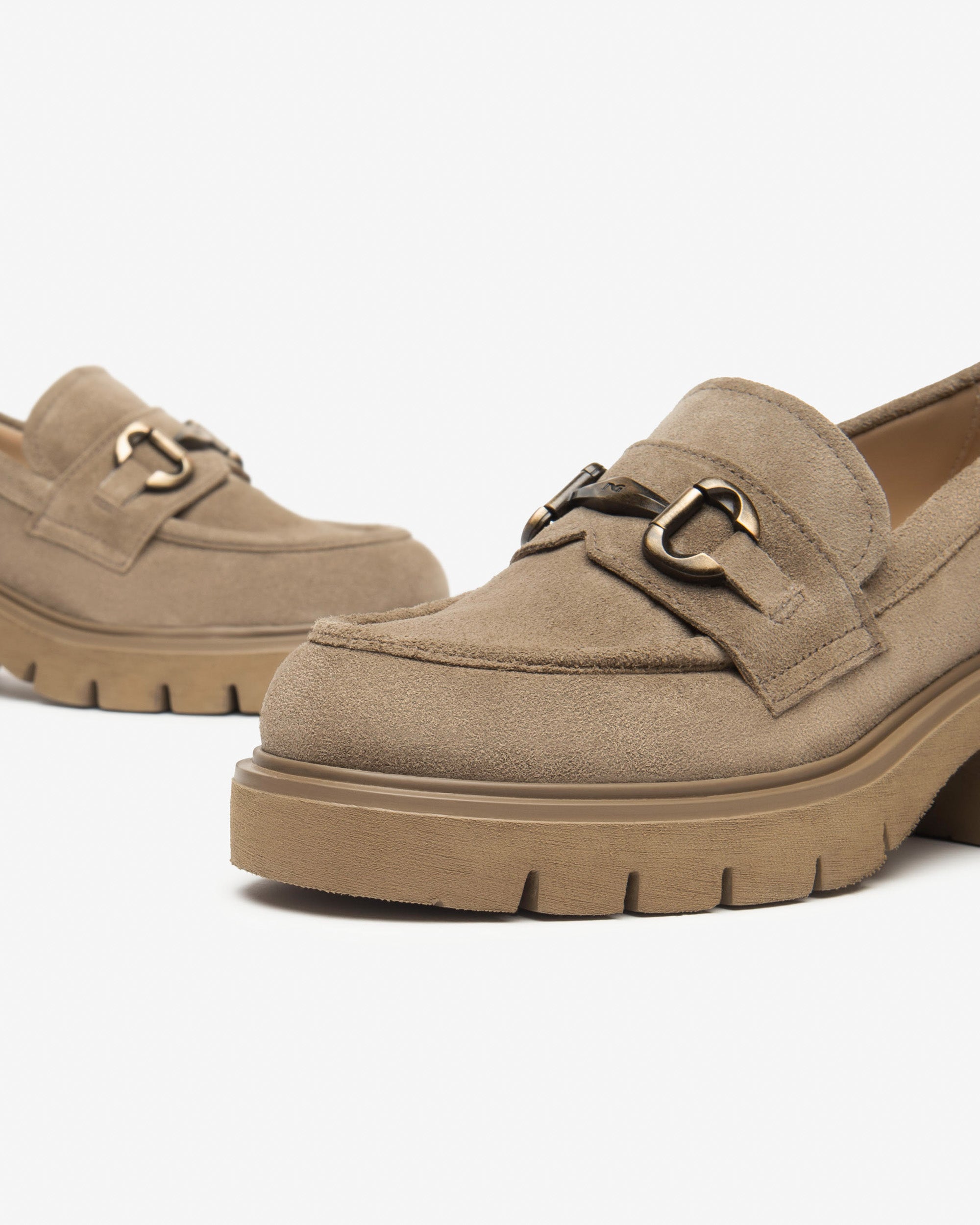 NeroGiardini Mocassins Femme Velours Talon 60 mm