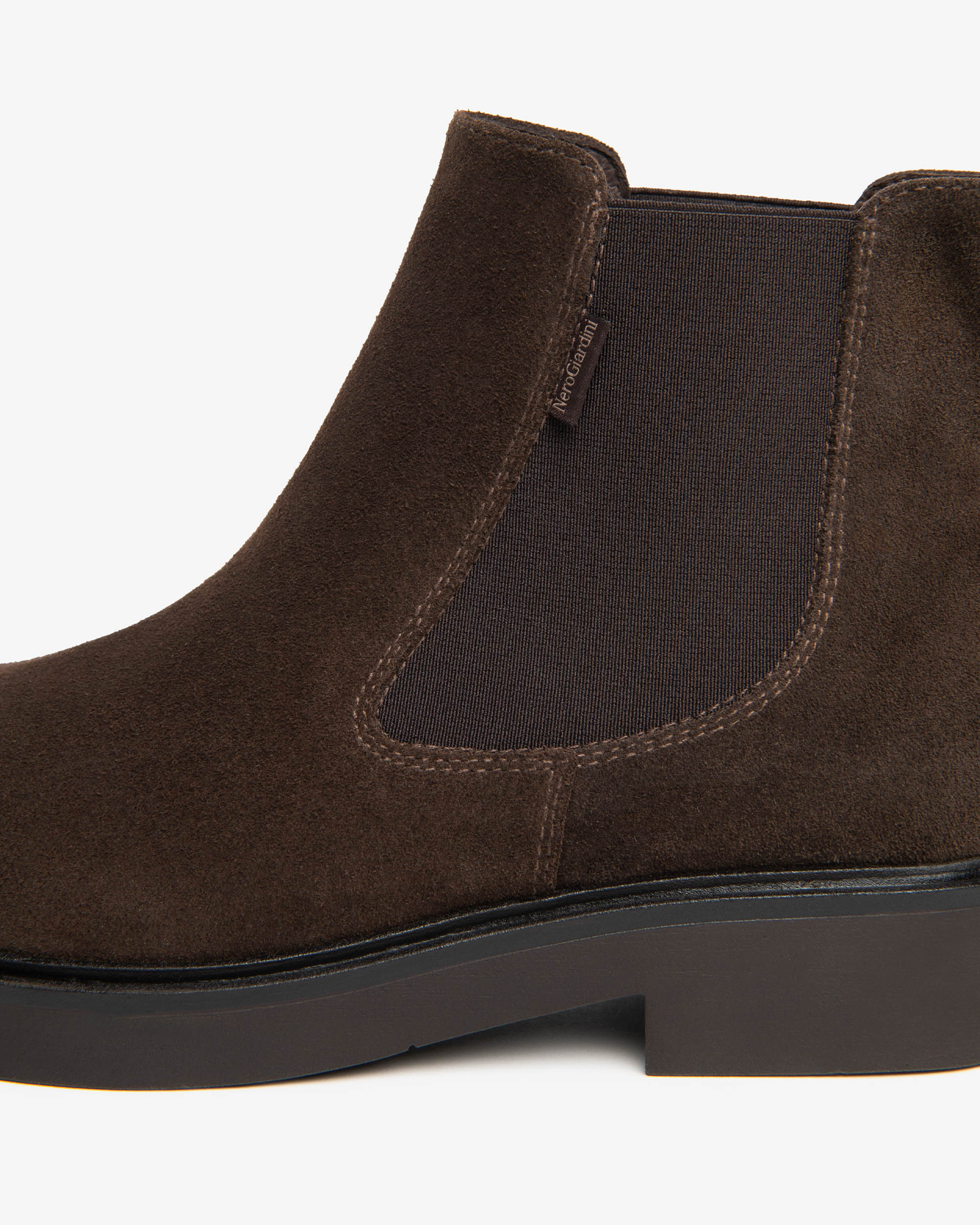 NeroGiardini Chelsea Femme Daim 38 Talon 35 mm