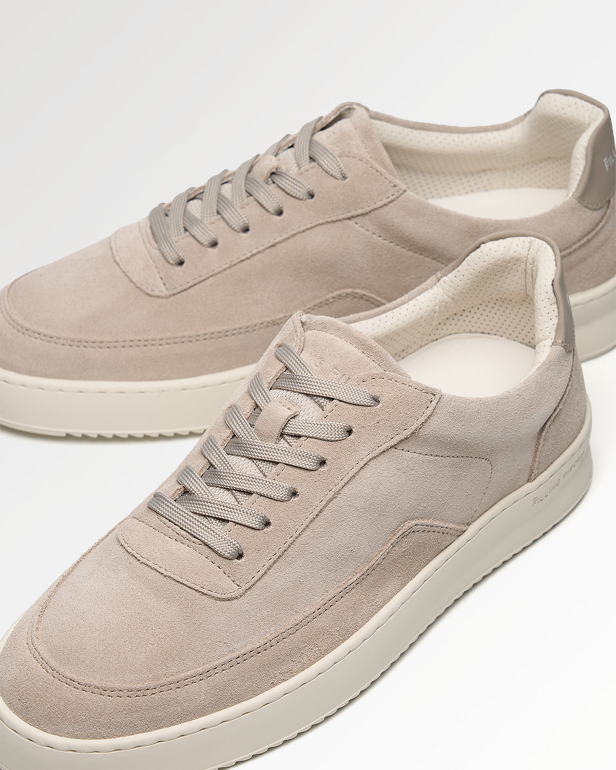 Filling Pieces Mondo Suede Pure sneakers daim unisexe