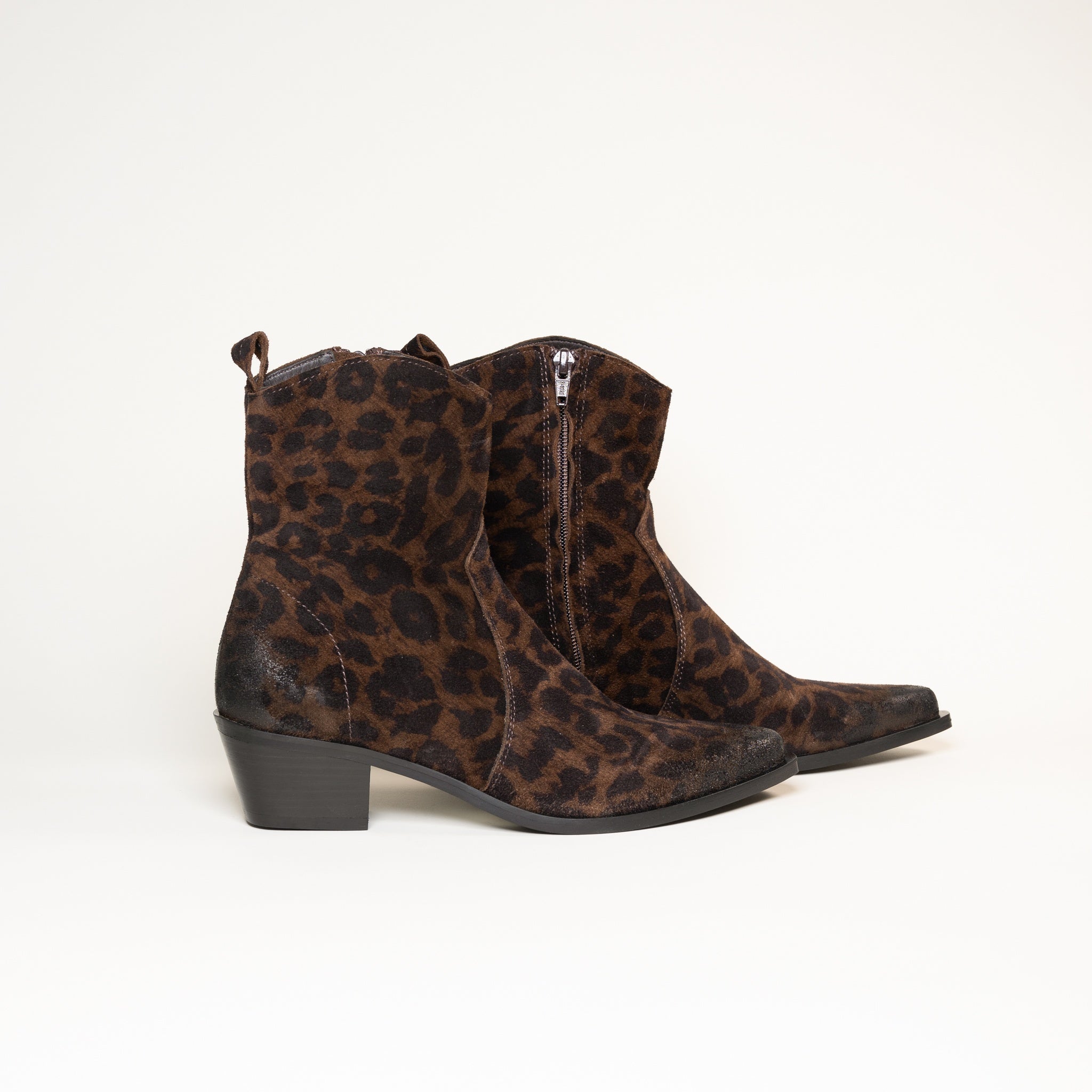 SMR E1454E5 Croleo Bruciato bottines léopard foncé