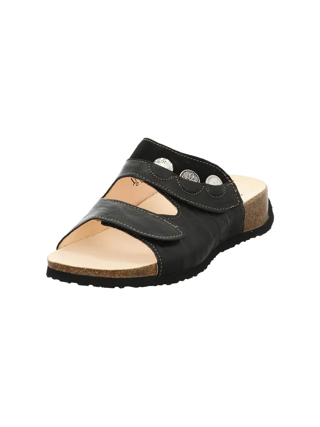 Think Mizzi mules femme noir 38 EU cuir confort