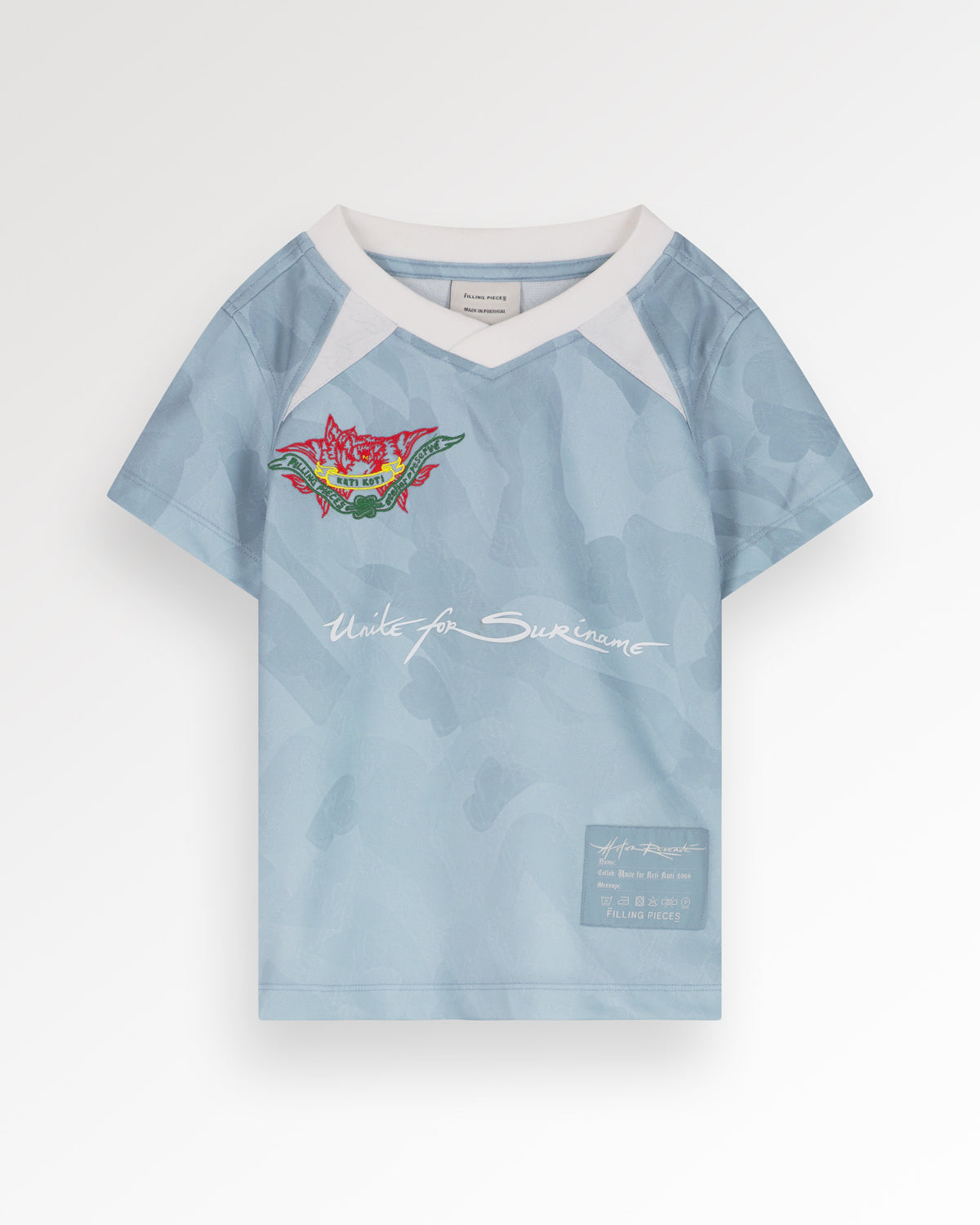 Filling Pieces Kids Football Tee T-Shirt Enfant Bleu 128