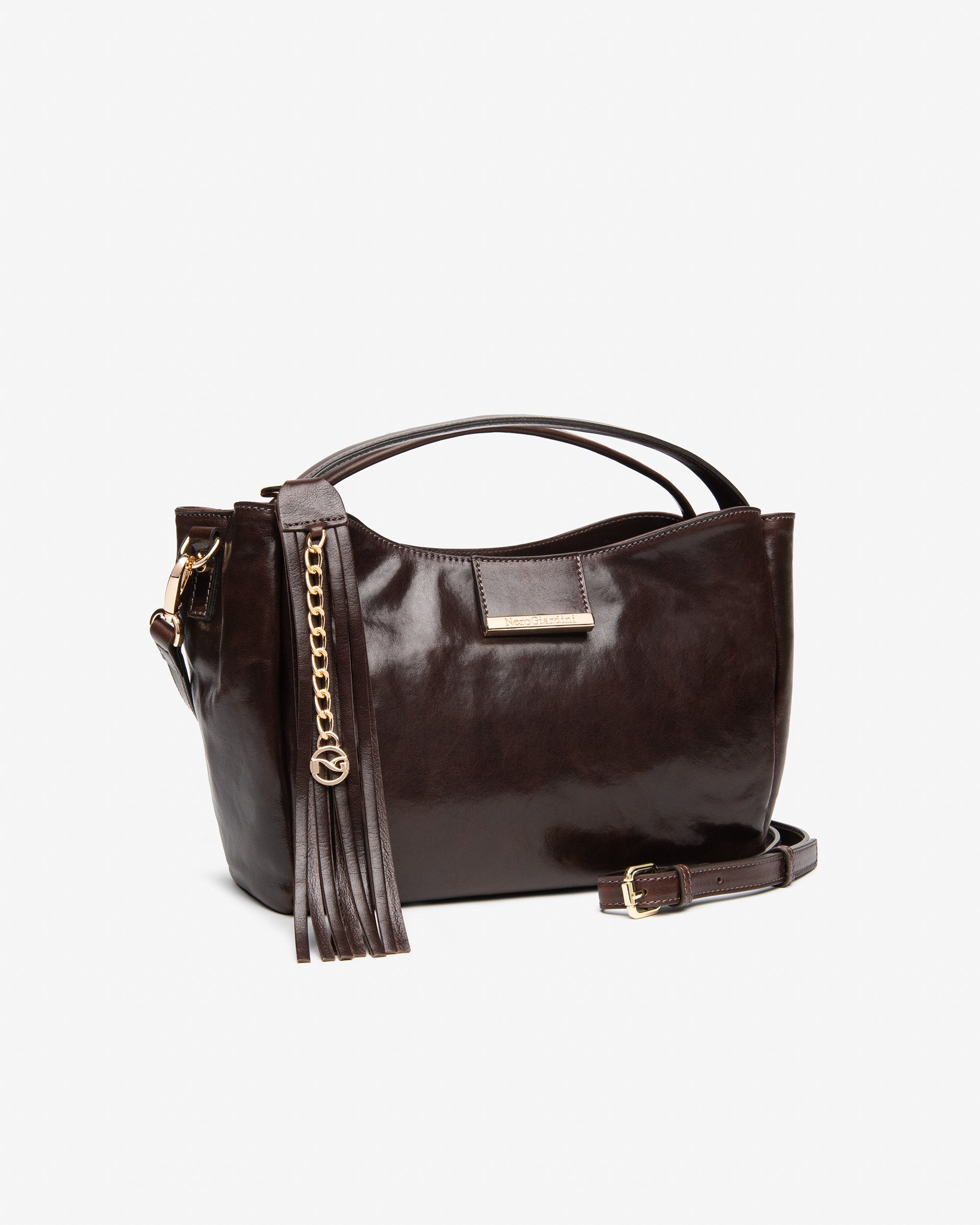NeroGiardini Besace Hobo Cuir Femme Taille Unique