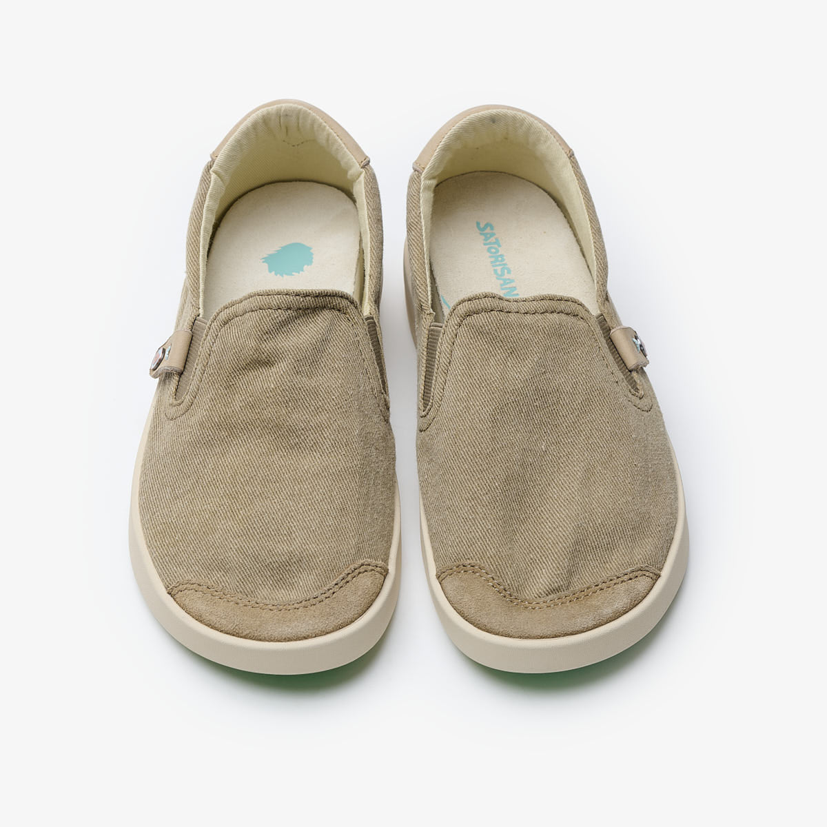 Satorisan Kung Fu Cotton Vintage Brown slip-on toile femme
