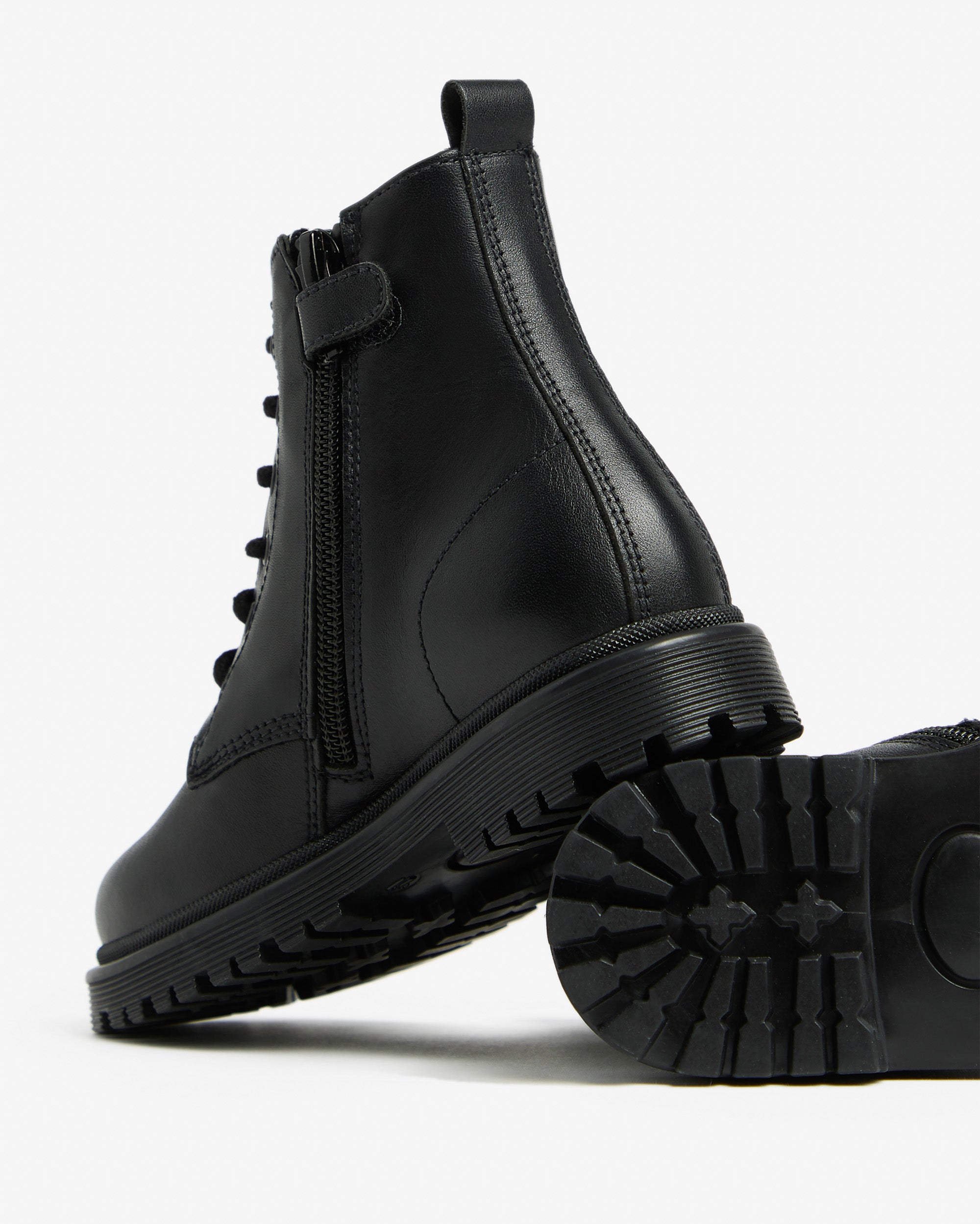NeroGiardini Bottines motardes junior fille cuir 25-30