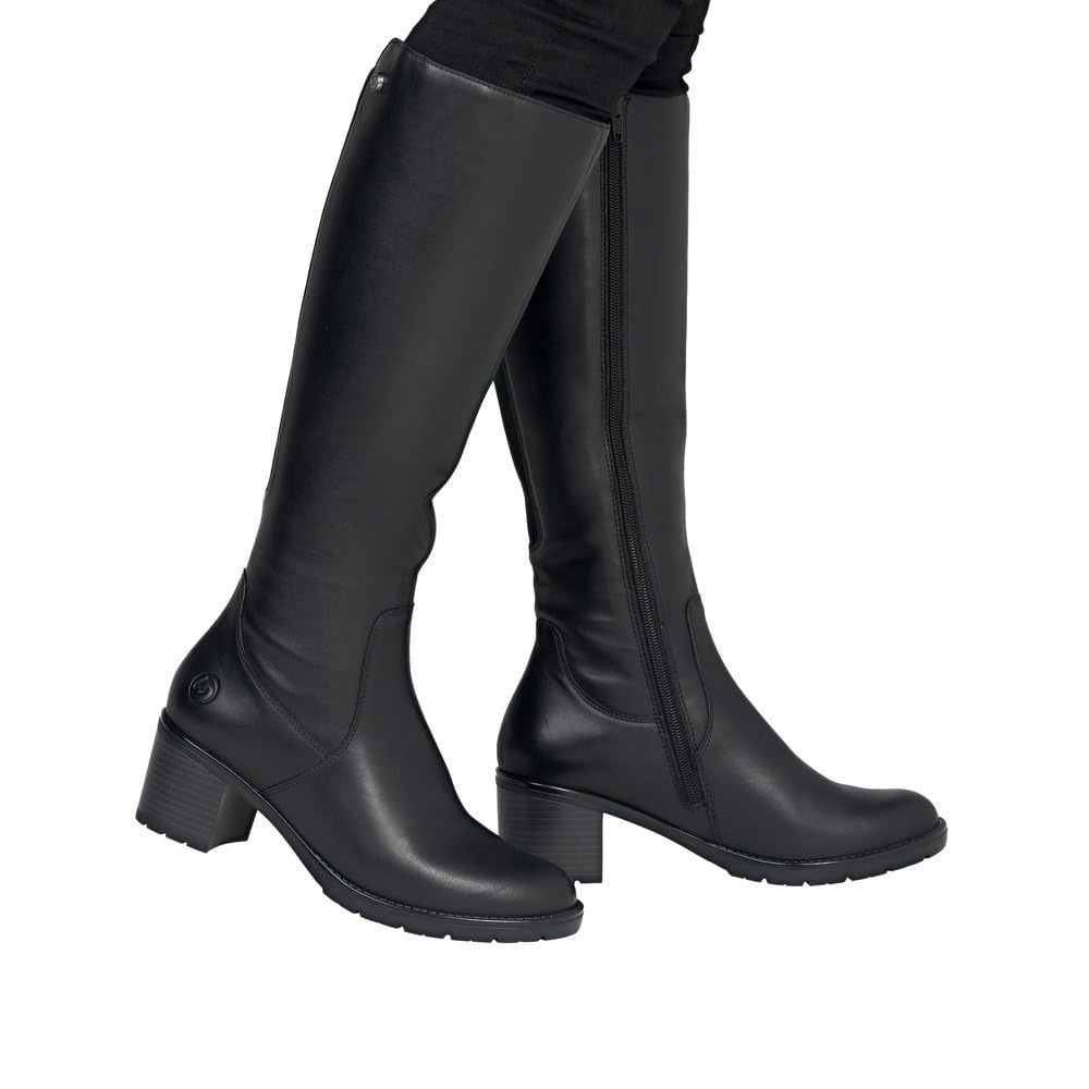 Remonte D2A78 bottes montantes femme noir 39 EU cuir