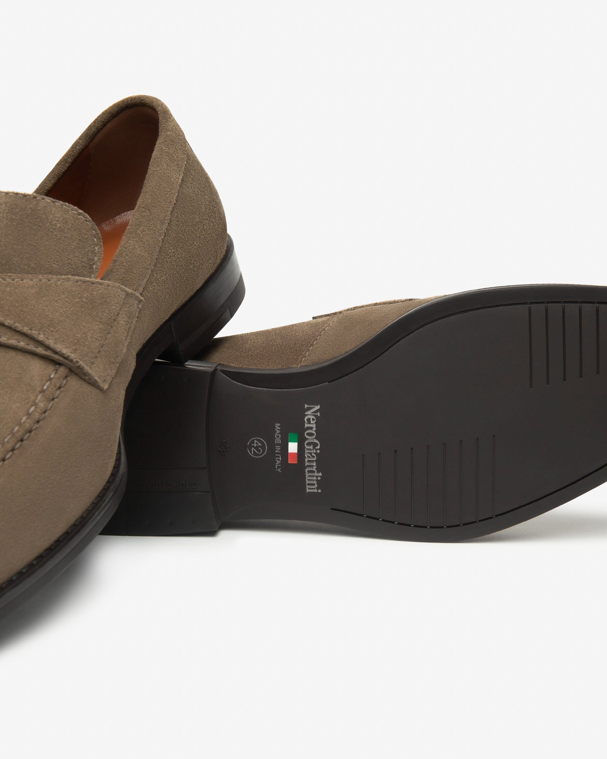 NeroGiardini Mocassins Homme cuir velours premium mariage
