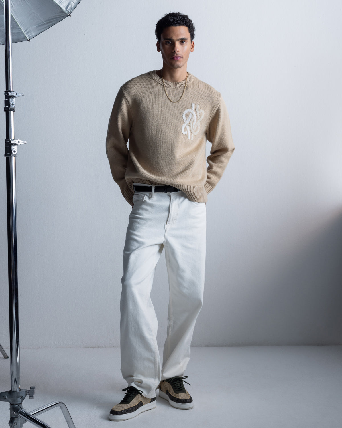 Filling Pieces Mondo Reed sneakers beige cuir