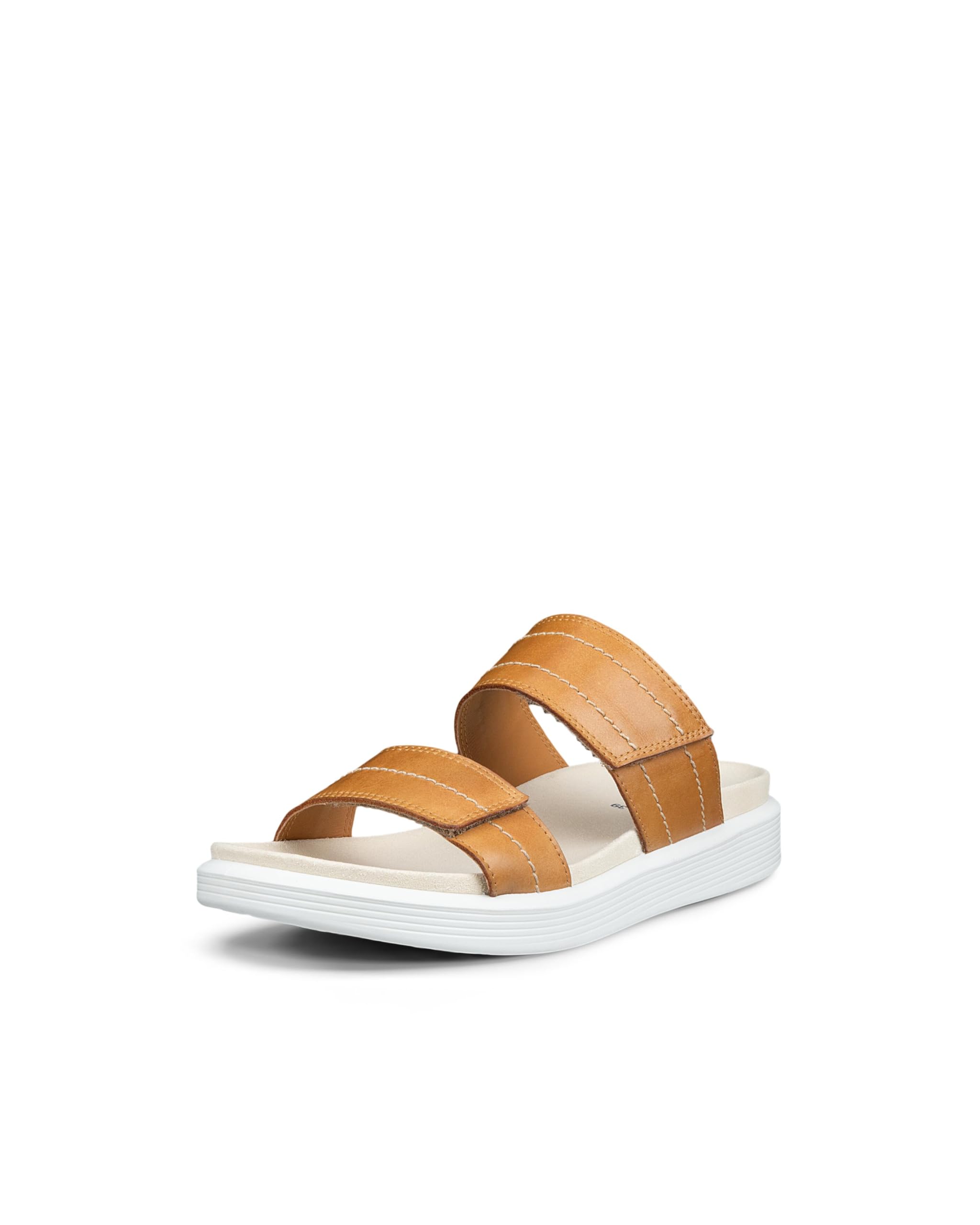 ECCO Soft Sandal Mule Femme Beige 38 EU Cuir Réglable