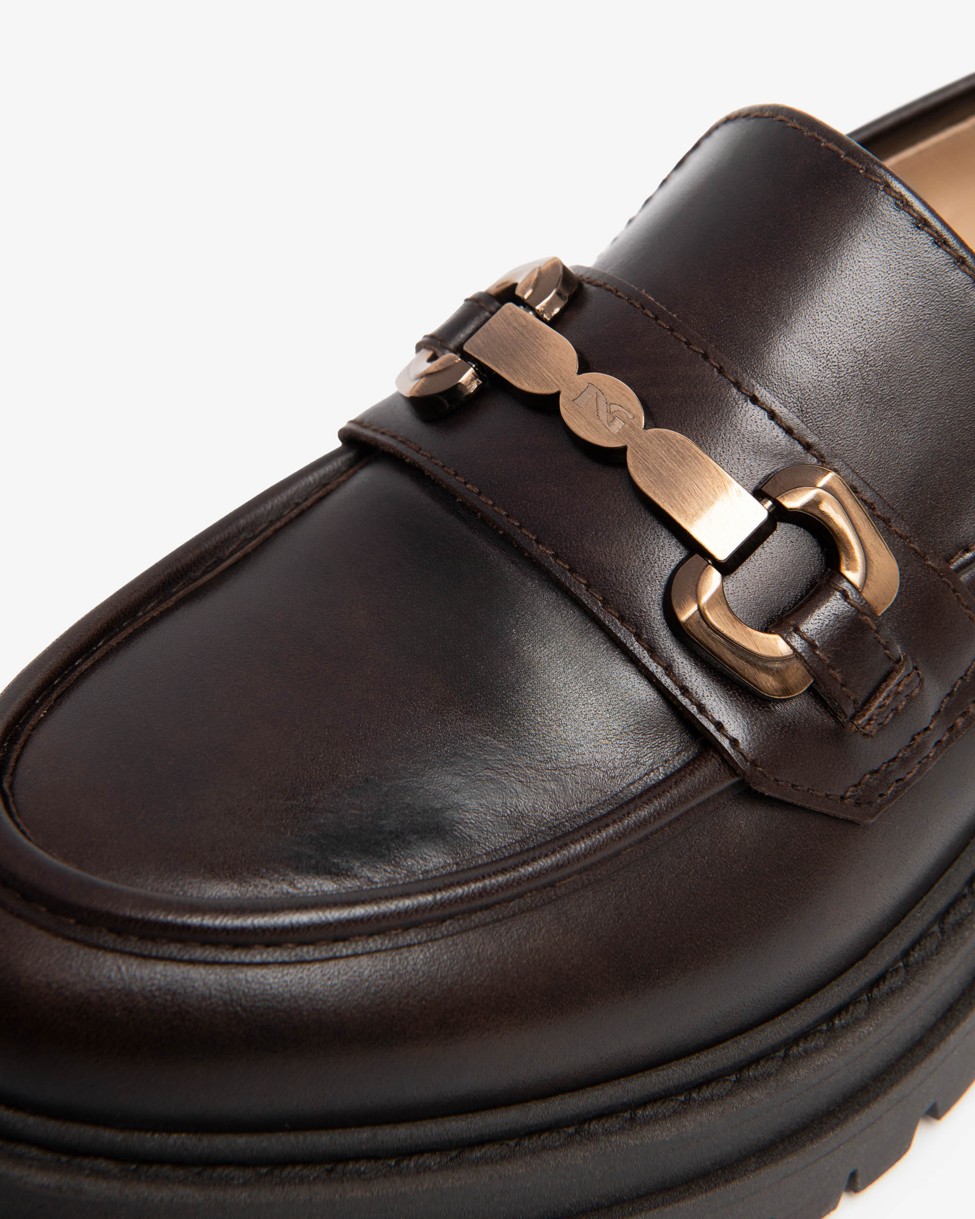 NeroGiardini Mocassins Cuir Femme Talon 40 mm