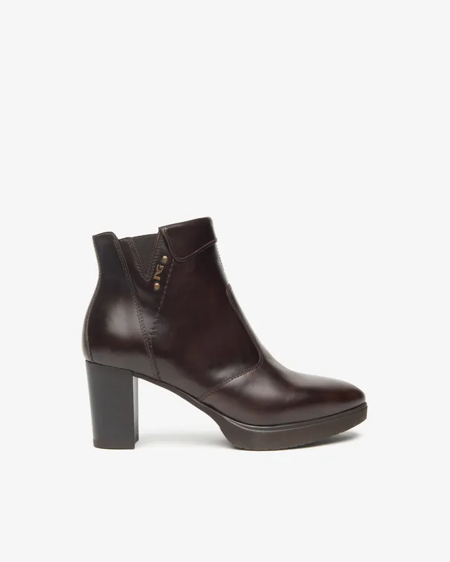 NeroGiardini Bottines Femme Cuir Automne Hiver
