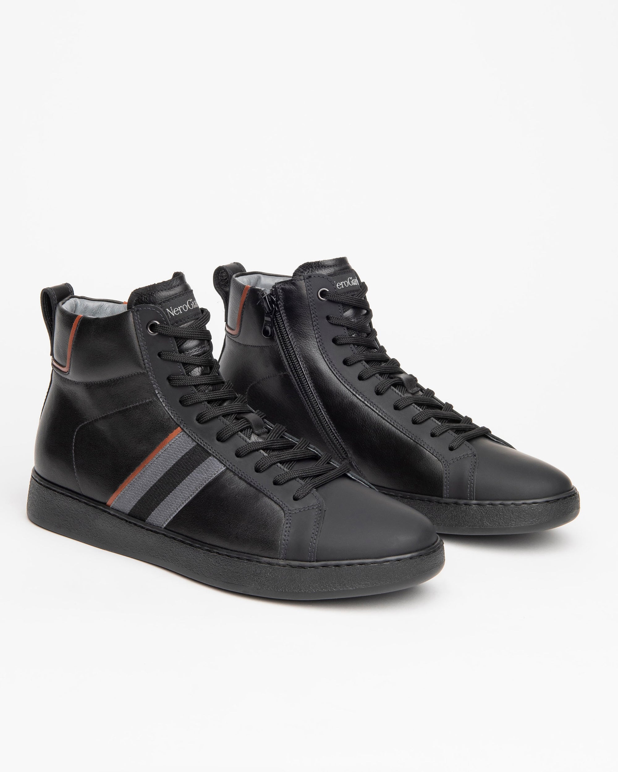 NeroGiardini Sneakers Montantes Cuir Homme 42