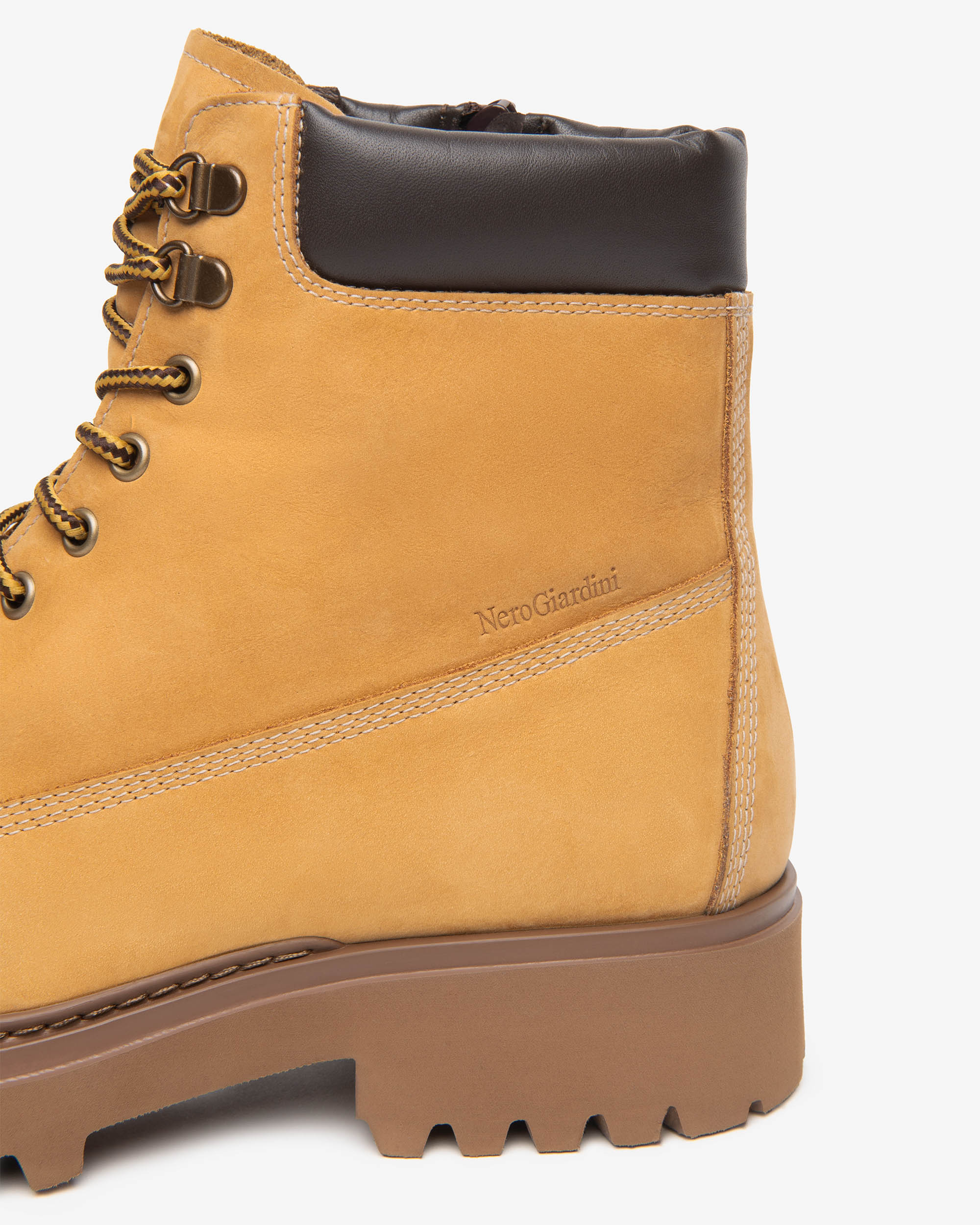 NeroGiardini Bottines homme cuir lacets zip pointure 42