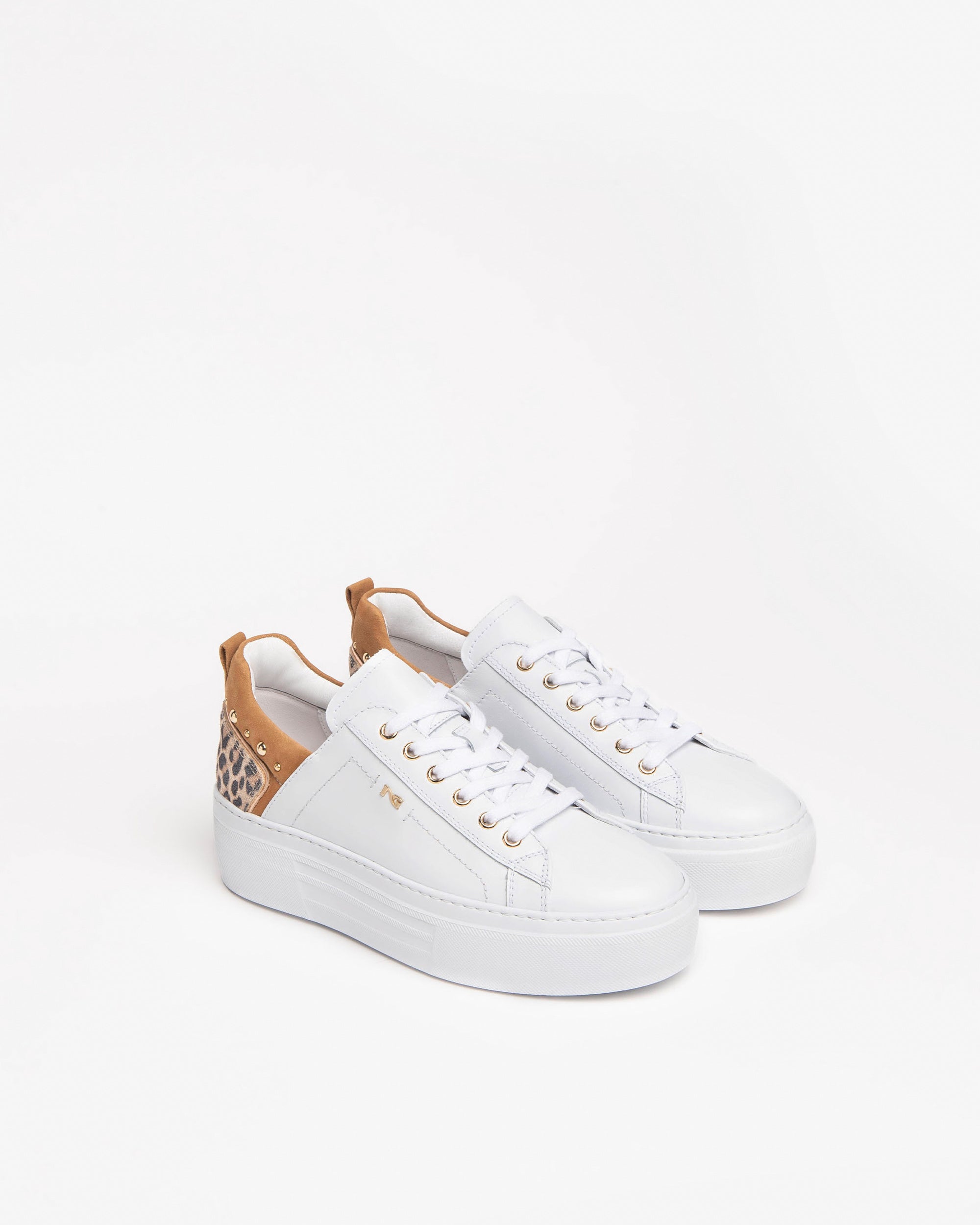 NeroGiardini Sneakers Femme Cuir Velours Été