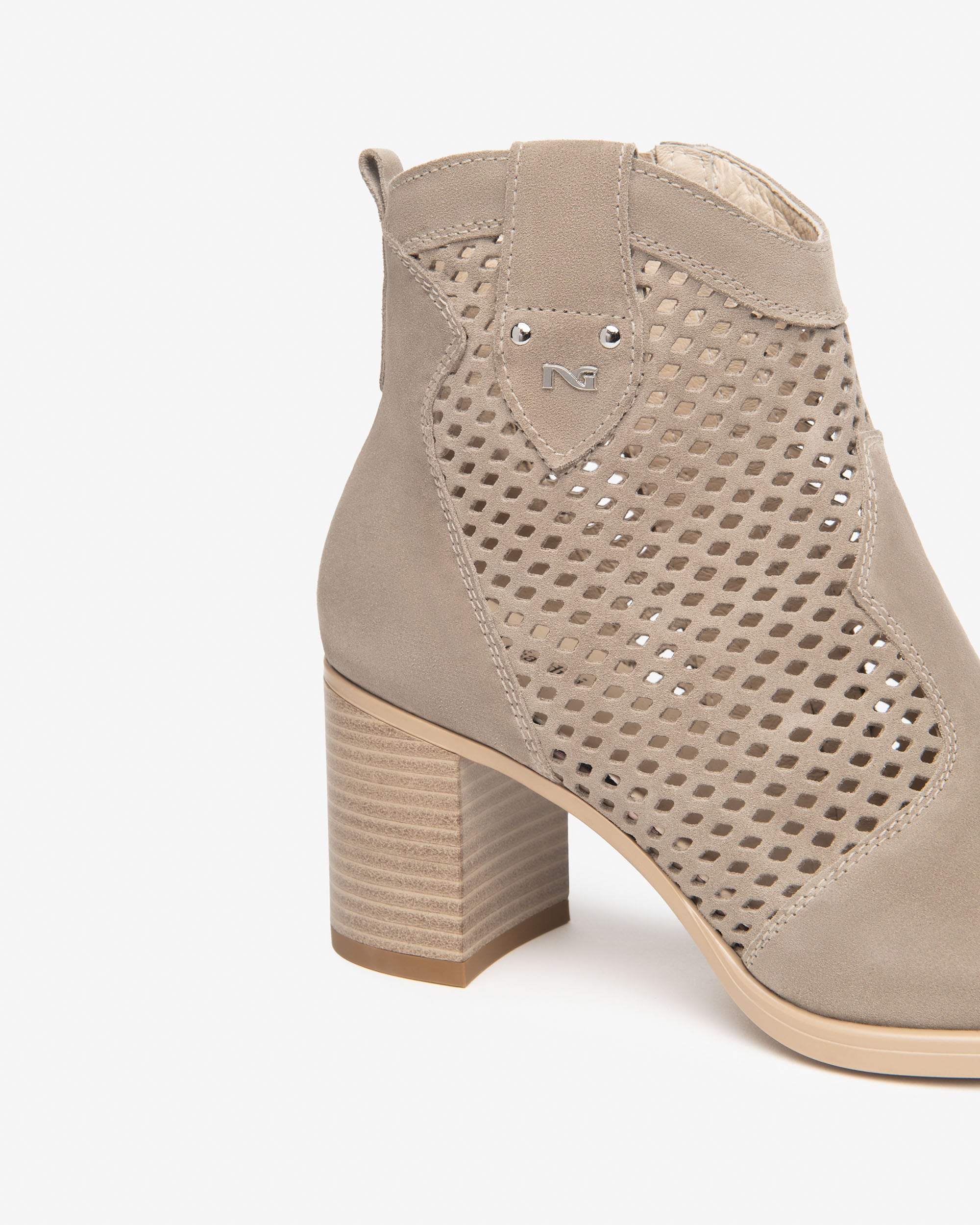 NeroGiardini Bottines Cuir Velours Femme 38